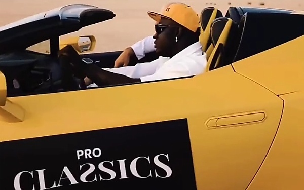 Carter Efe Takes Lamborghini For A Spin In Dubai To Celebrate 'Pro Classics' Endorsement Deal - autojosh 