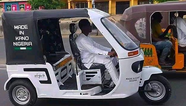 Photos : Man Builds Tricycle From Scratch In Kano, Ex-VP Atiku Hails His Ingenuity - autojosh 