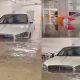 See Flooded Car Park With Mercedes-Maybach S-Class And Mercedes-Maybach GLS 600 SUV - autojosh