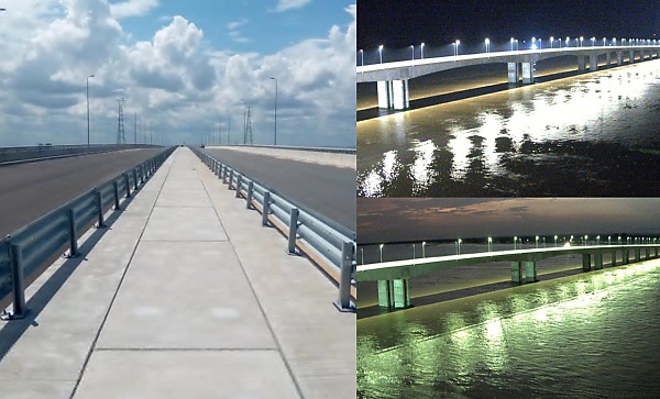 Julius Berger Tests Streetlights On 1.6km Second Niger Bridge, Ready For Use By Christmas - autojosh