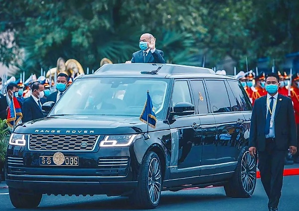 King Of Cambodia's Stretched Range Rover Autobiography By Klassen - autojosh