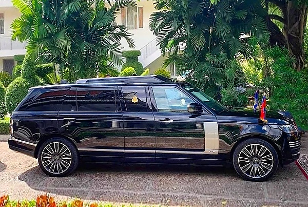 King Of Cambodia's Stretched Range Rover Autobiography By Klassen - autojosh 