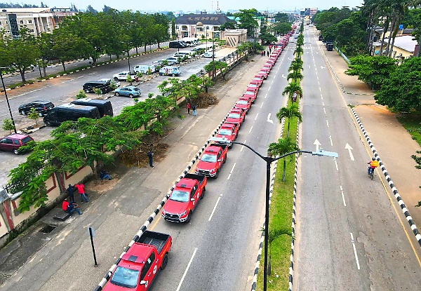 Lagos Fire Service Hold Road Show To Display 62 Firefighting Apparatuses Acquired By LASG - autojosh 