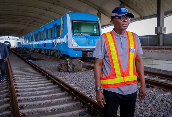 Lagos Test-Runs Blue Line Rail Ahead Of Official Opening (Video) - autojosh 