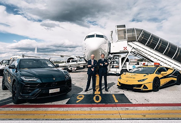A Unique Lamborghini Urus VIP Shuttle Joins Bologna’s Marconi Airport In Italy - autojosh
