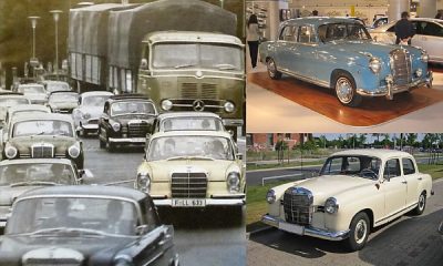 Photos : Several Iconic Mercedes-Benz Vehicles Captured Together On The Highway In The 1960s - autojosh