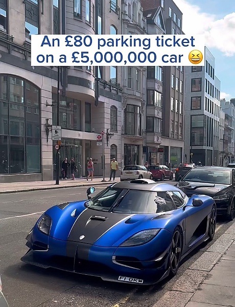 £80 Parking Ticket On A £5 Million Koenigsegg One :1 Hypercar : 'Should The Owner Be Worried?' - autojosh 