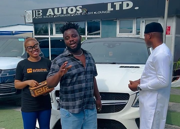 Sabinus Gets Another Mercedes GLE From Insurance Company To Replace One That Crashed Weeks Ago - autojosh
