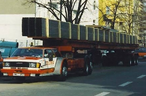 Today's Photos : This 80s Truck Was Made By Joining Ford Station Wagon With MAN Heavy-duty Truck - autojosh 