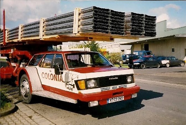 Today's Photos : This 80s Truck Was Made By Joining Ford Station Wagon With MAN Heavy-duty Truck - autojosh 