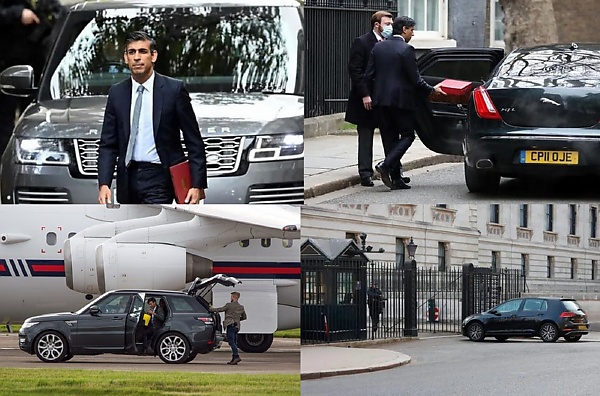 New UK Prime Minister Rishi Sunak’s Cars, From VW Golf To Armored Range Rover Sentinel - autojosh