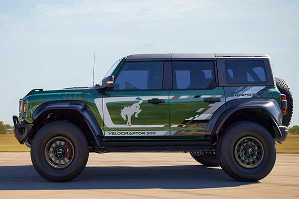 Hennessey Launches The VelociRaptor 500 Bronco With 500Hp Twin Turbo V6