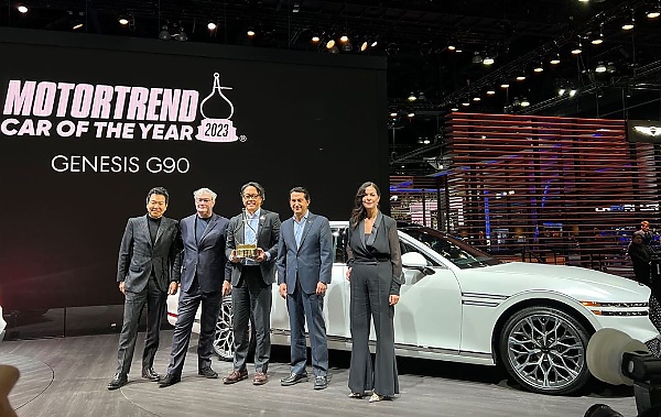 2023 Genesis G90 Beats Six Other Finalists To Win 'MotorTrend 2023 Car Of The Year' - autojosh 