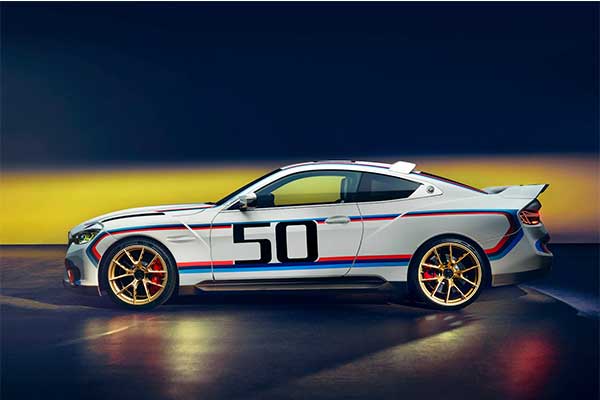 BMW 3.0 CSL Unveiled As The Brand's Most Powerful Inline-6 Car Which Is Limited To 50 Models