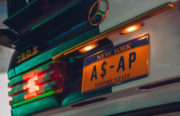 Check Out A$AP Rocky's Custom Mercedes 190E Designed For Video Game, 'Need For Speed Unbound' - autojosh 