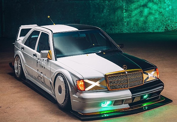 Check Out A$AP Rocky's Custom Mercedes 190E Designed For Video Game, 'Need For Speed Unbound' - autojosh 