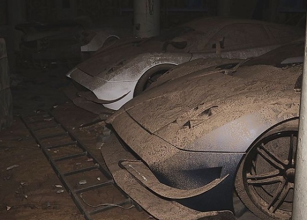 Artist Reimagines Modern-era Exotic Cars Left To Rot Away In An Electric Vehicle-only Future - autojosh 