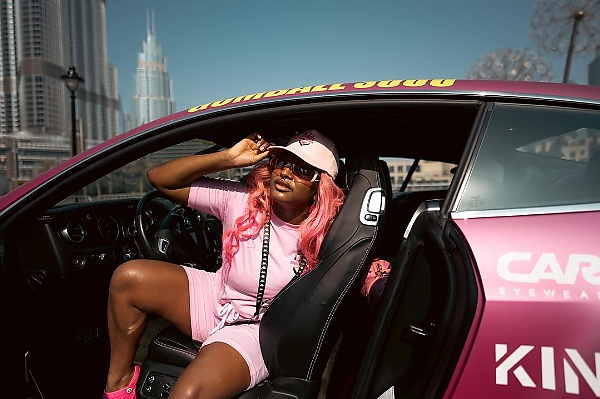 Check Out The Bentley That DJ Cuppy Will Ride From Dubai To Abu Dhabi During Gumball 3000 Rally - autojosh 