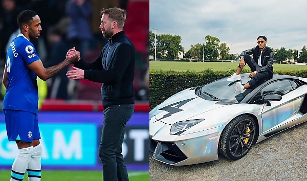 “You Can’t Be Late Driving Those Cars” : Chelsea Boss Says Aubameyang Turns Up To Training On Time - autojosh