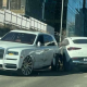 Expensive Crash : Mercedes GLE Crashes Into ₦300m Rolls-Royce Cullinan - autojosh