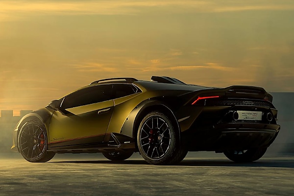 Off-roading Lamborghini Huracán Sterrato Super Sports Car Revealed With 602-hp, All-terrain Tyres - autojosh 