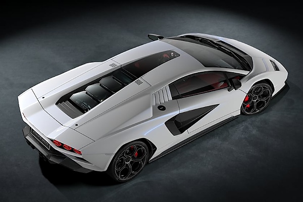 Lamborghini ricorda tutte le Countach LPI 800-4 perché il cofano di vetro può volare - autojosh 