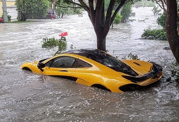 $1.5 Million McLaren P1 Swept Away By Floodwaters A Week After Purchase Now Up For Sale At Copart - autojosh