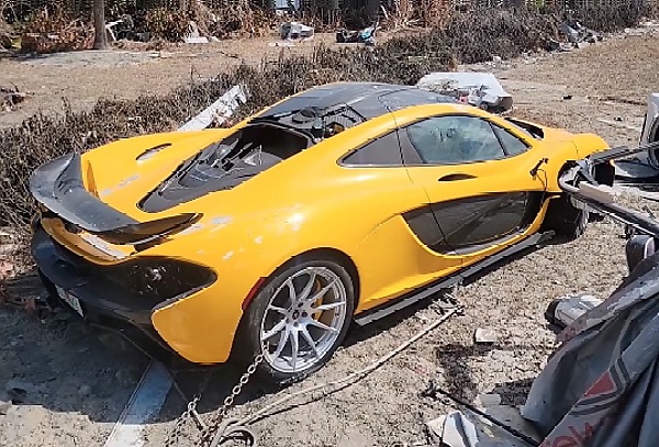 $1.5 Million McLaren P1 Swept Away By Floodwaters A Week After Purchase Now Up For Sale At Copart - autojosh