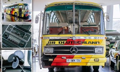 Mercedes Shows Off The Colorful Buses Every National Team Used During 1974 World Cup (Photos) - autojosh