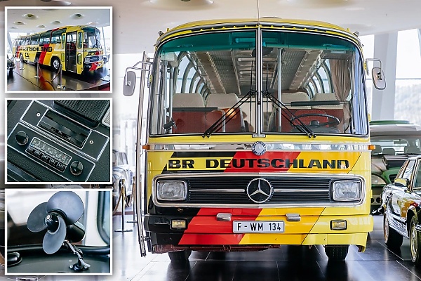 Mercedes Shows Off The Colorful Buses Every National Team Used During 1974 World Cup (Photos) - autojosh