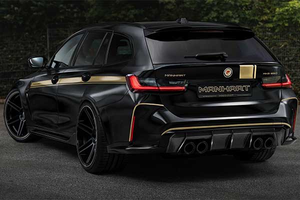 Manhart Showcases Tuned 2023 BMW M3 Touring (MH3 650) With Over 600Hp