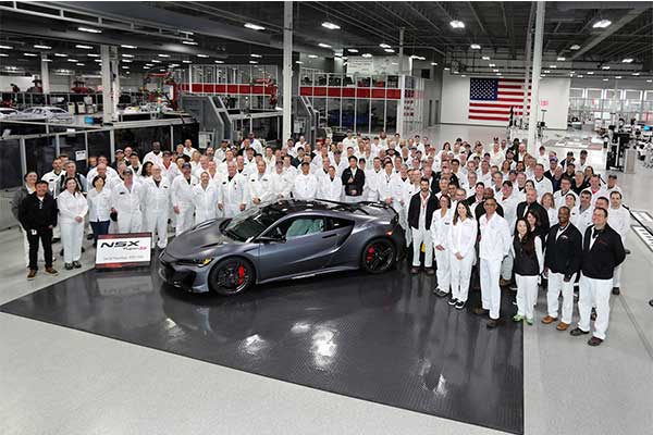 Acura NSX Is Dead As Final Type-S Model Number 350 Has Been Built
