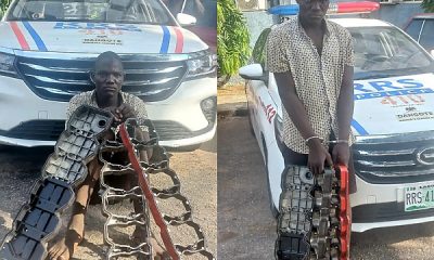 Police Arrest Ex-convict Hours After Release From Prison For Stealing Vehicle Parts - autojosh