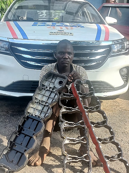 Police Arrest Ex-convict Hours After Release From Prison For Stealing Vehicle Parts - autojosh 