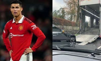 Ronaldo’s Supercars Ferried Away From His Mansion After Being Sacked By Man Utd - autojosh