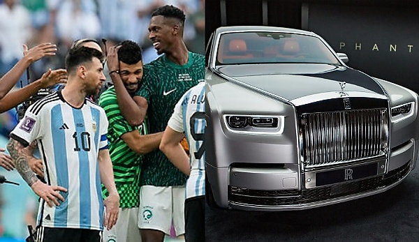 All Saudi Arabia's Football Players Gets Rolls-Royce Phantom For Beating  Argentina 2-1