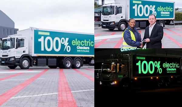 Shoprite Group’s New Electric Truck Has “Glow In The Dark” Signage, Drive 350-km On Full Charge - autojosh