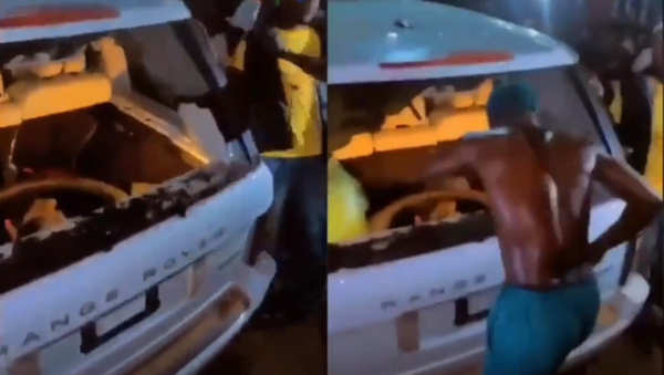 Singer Portable Maddened After Hoodlums Smashed His Range Rover At A Lagos Concert - autojosh