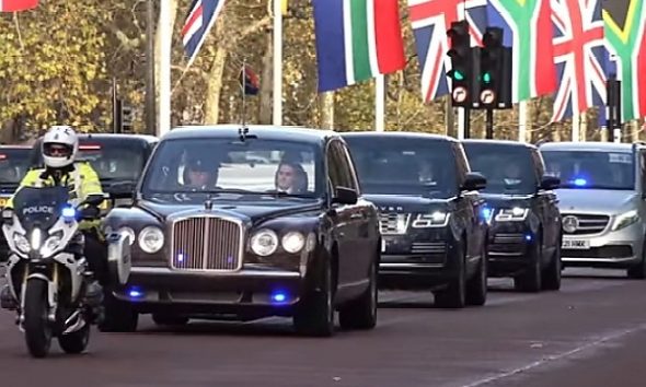 South African President Rides In King Charles' ₦5B Billion Bentley State Limo During State Visit To UK - autojosh