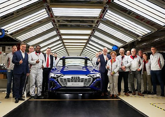 Audi Starts Production Of New Q8 e-tron Electric SUV In Brussels - autojosh