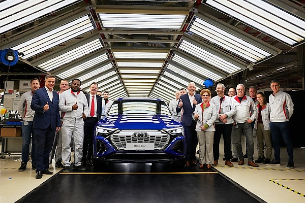 Audi Starts Production Of New Q8 e-tron Electric SUV In Brussels - autojosh