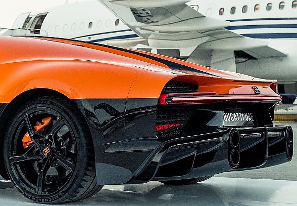 Bugatti Chiron Super Sport Displayed At Middle East & North Africa Business Aviation Association Show - autojosh 