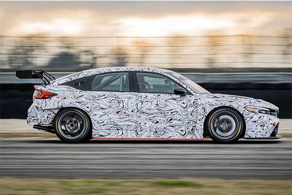 Honda Teases Track Ready Civic Type-R TCR Race Car For 2023