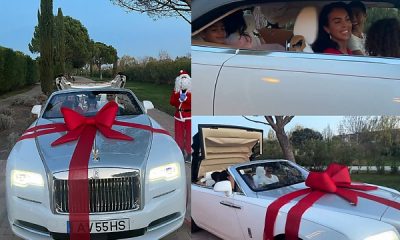 Cristiano Ronaldo Gets A Rolls-Royce Dawn As Christmas Gift From His Partner - autojosh