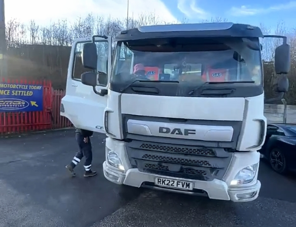 DJ Cuppy Visits Her Fiance’s Family, Poses With His Dad's DAF Truck - autojosh 