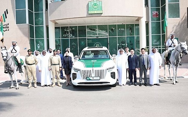 Dubai Police Adds Hongqi E-HS9 To Its Impressive Patrol Fleet, Its First Electric Vehicle - autojosh