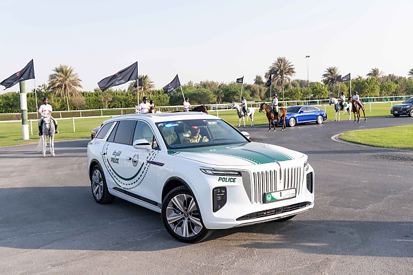 Dubai Police Adds Hongqi E-HS9 To Its Impressive Patrol Fleet, Its First Electric Vehicle - autojosh