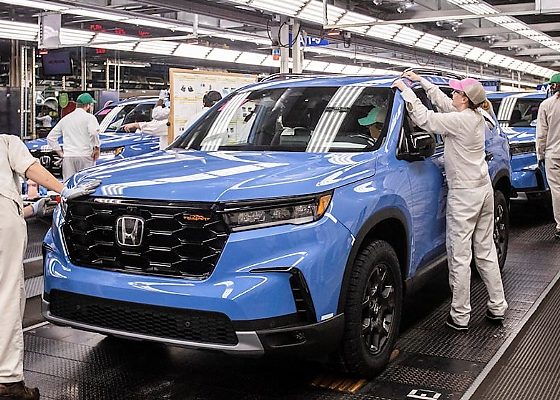 Honda Starts Production Of 2023 Pilot SUV In Alabama - autojosh