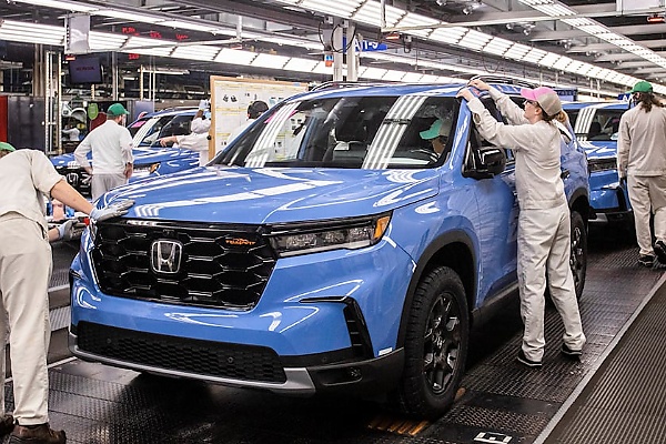 Honda Starts Production Of 2023 Pilot SUV In Alabama - autojosh