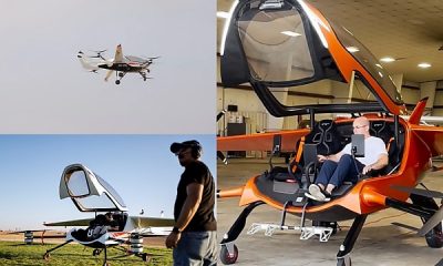 Israeli Startup, AIR, Tests $150,000 Electric Flying Car That Takes Two People Above Heavy Traffic - autojosh